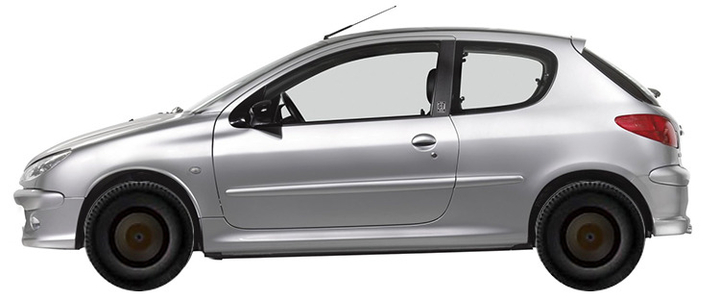 Peugeot 206 2C, 2H Hatchback 3d (1998-2009) 1.6 16V